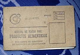 Cuban rationbook